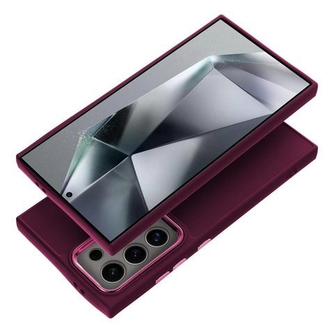 Obal / kryt na Samsung Galaxy A14 4G fialový - FRAME