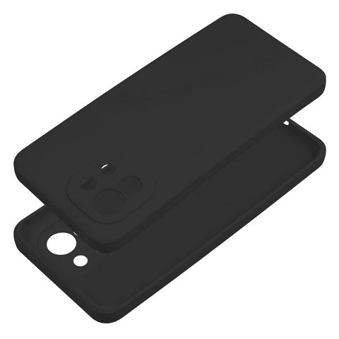 Fedél / borító Xiaomi Mi 11 fekete - Forcell SILICONE LITE