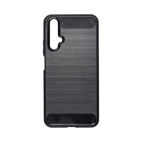 Obal / kryt pre Honor 20 / Huawei Nova 5T čierny - Forcell Carbon