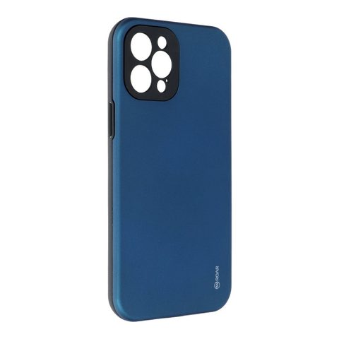 Obal / kryt na Apple iPhone 12 Pro Max modrý - Roar Rico Hybrid Case