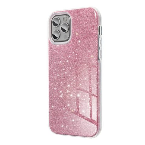 Védőborító Samsung Galaxy S21 Plus rózsaszín - Forcell fényes tok