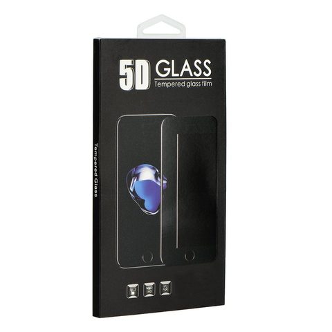 Edzett / védőüveg Samsung Galaxy A20e fekete - MG 5D teljes öntapadó üveg