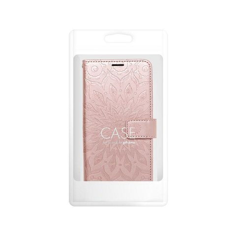 tok / borító Samsung Galaxy A12 rózsaszín - könyv Forcell MEZZO