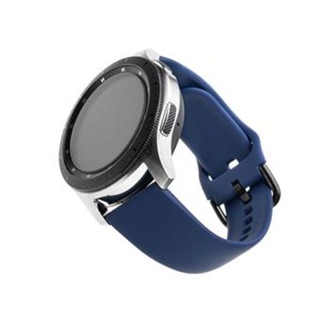 Silikonový řemínek FIXED Strap pro smartwatch 22mm modrý