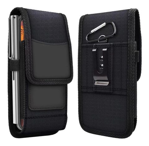 Pouzdro / obal na iPhone 5 / 5S / 5SE / 5C / OPPO A71 černé univerzální - OXFORD Case