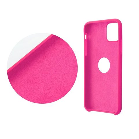 Obal / kryt pre Samsung Galaxy S21 Plus ružový - Forcell Silicone