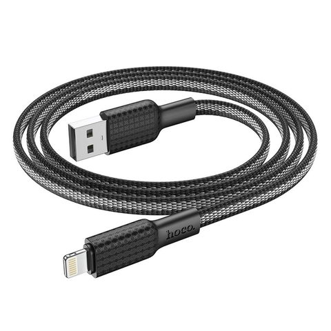 Datový kabel na Apple iPhone,Lightning 8-pin, X69, 1m, černá bílá - HOCO