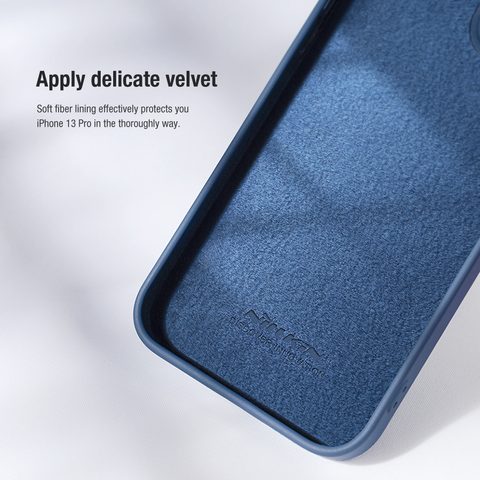 Obal / kryt na Apple iPhone 14 Plus černý - Nillkin CamShield Silky