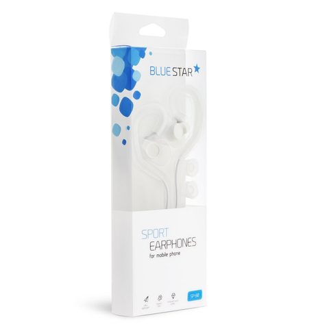SP80 sport fejhallgató jack 3,5 mm fehér - Blue Star