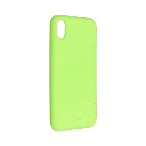 Obal / kryt pre Apple Iphone XR lime - Roar Colorful Jelly Case