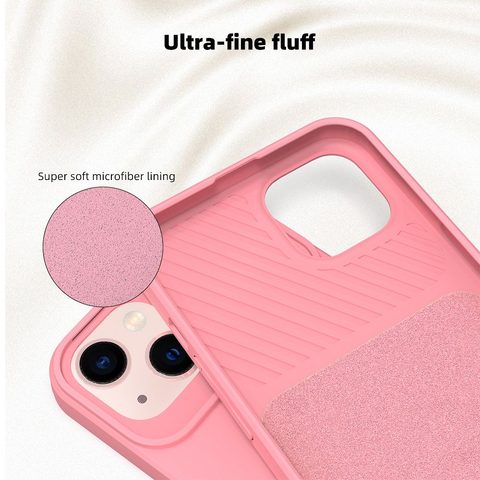 Obal / kryt na Apple iPhone 14 Pro růžový -  SLIDE Case