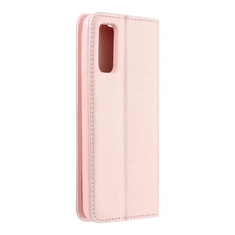 tok / borító Samsung Galaxy S21 Ultra rózsaszín - könyv Magnet Book