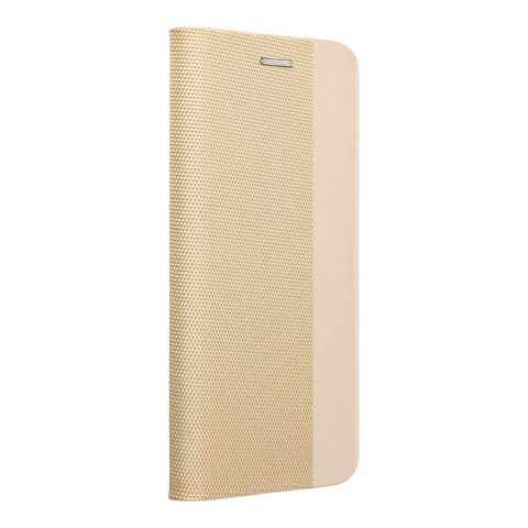 Puzdro / obal pre Samsung Galaxy A13 5G zlatý - kniha Sensitive Book