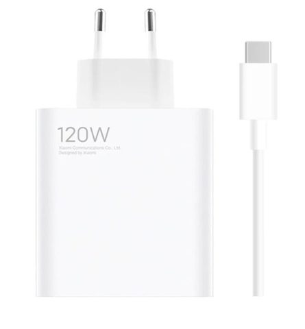 Cestovní Nabíječka Xiaomi MDY-13-EE USB-A 120W + USB-C kabel bílá (Bulk)