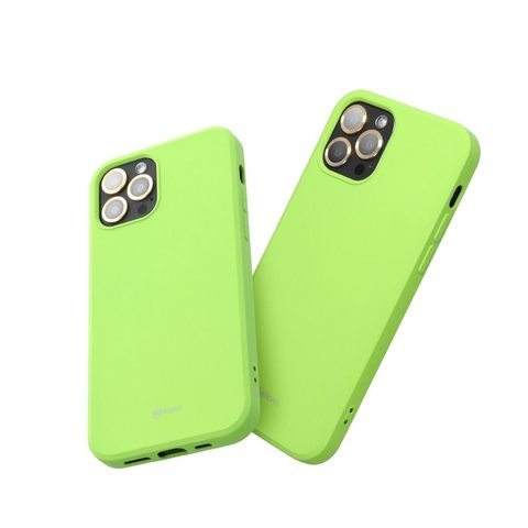 Obal / kryt pre Apple iPhone 13 Pro lime - Roar Colorful Jelly Case