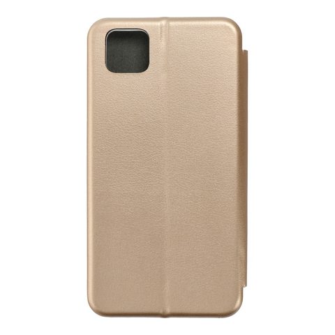 Puzdro / obal pre Huawei Y5p zlatý - kniha Forcell Elegance