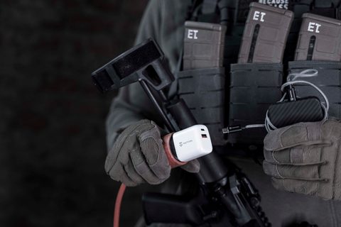 USB töltő, USB-C 20W fehér - Tactical