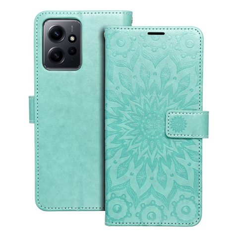 Pouzdro / obal na Xiaomi Redmi NOTE 12 5G zelené - knížkové Forcell MEZZO