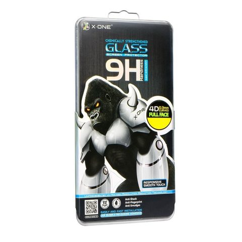 Tvrdené / ochranné sklo Samsung Galaxy S20 Ultra black 4D (malé rozmery pre puzdrá) Full Face 9H X-ONE