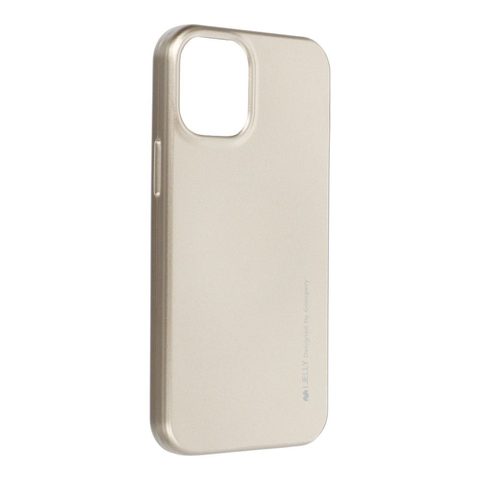 Obal / kryt na Apple iPhone 12 MINI zlatý i-Jelly Case Mercury