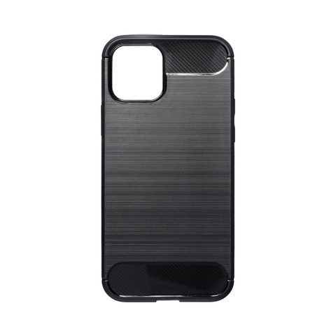 Obal / kryt iPhone 12 / 12 Pro čierne - Forcell Carbon