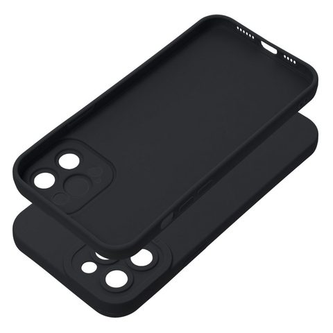 Obal / kryt na Apple iPhone 12 Pro Max černý - Roar Round Corner Magnetic Flip Case