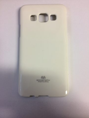 Obal / kryt na Samsung Galaxy A3 bílý - JELLY