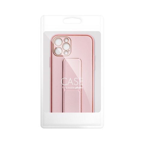 Obal / kryt na Apple iPhone 14 Pro růžový - Forcell Leather