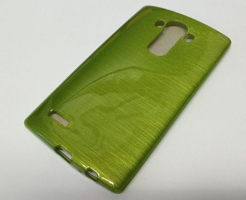Obal / kryt na LG G4 zelený - Jelly Case Brush