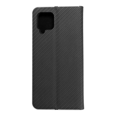 Puzdro / obal pre Samsung Galaxy A42 5G čierny - kniha Luna Carbon