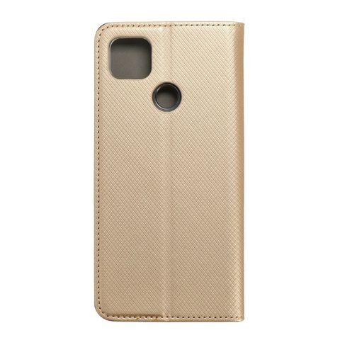 Puzdro / obal pre Xiaomi Redmi 9C zlatý - kniha Smart case