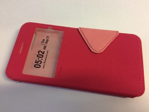 Puzdro / obal pre Apple Iphone 7 Plus / 8 Plus ružové - kniha Fancy Diary