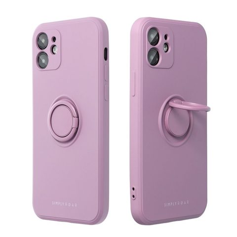 Obal / kryt na Apple iPhone 12 Pro fialový - Roar Amber