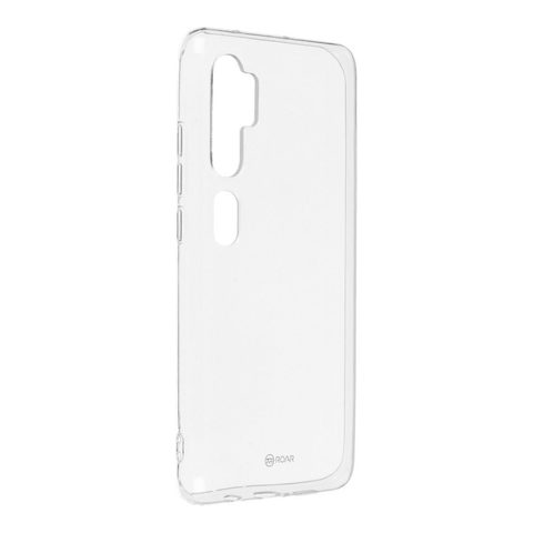 Fedél / borító a Xiaomi Mi Note 10 átlátszó - Jelly Case-hoz