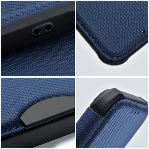 Pouzdro / obal na Samsung Galaxy S21 FE modré - knížkové Razor