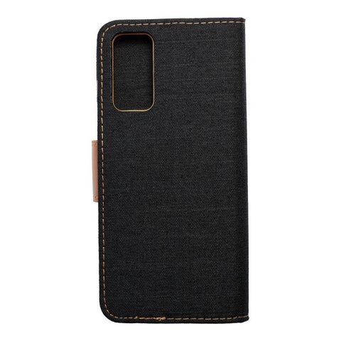 Puzdro / obal pre Samsung Galaxy S20 FE / S21 FE 5G čierny - kniha Canvas Book case