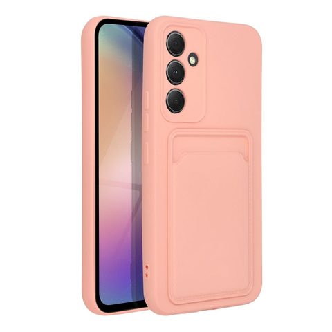 Obal / kryt na Samsung Galaxy A54 5G ružový - CARD Case