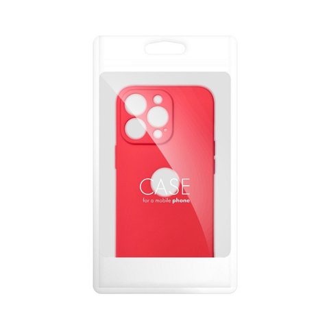 Obal / kryt na Apple iPhone 15 červené - SOFT