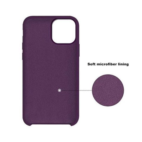 Obal / kryt pre Samsung Galaxy A31 / A51 2020 burgundy - silikónový