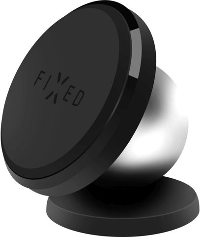 Mágneses tartó FIXED Icon Flex Mini a műszerfalon, fekete színben