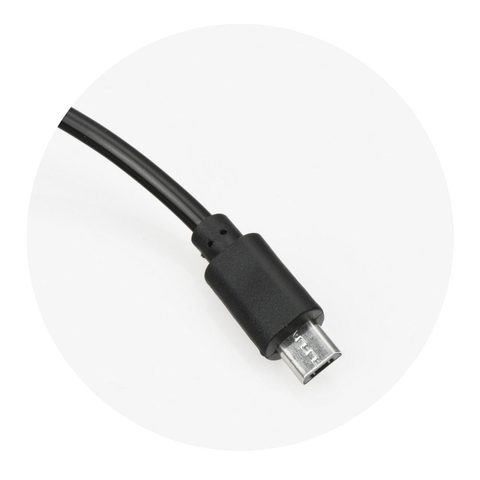 Autótöltő fix MicroUSB kábellel + USB aljzat 3A - Blue Star