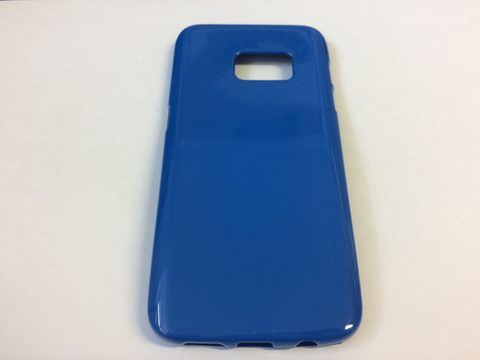 Obal / kryt na Samsung Galaxy S7 (G930) modrý - Jelly Case Flash