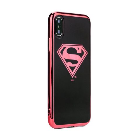 Obal / kryt na Samsung Galaxy J6 2018 Superman Luxury Chrome (004)