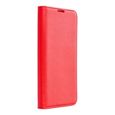 Pouzdro / obal na Samsung Galaxy S21 Plus červené - knížkové Magnet Book