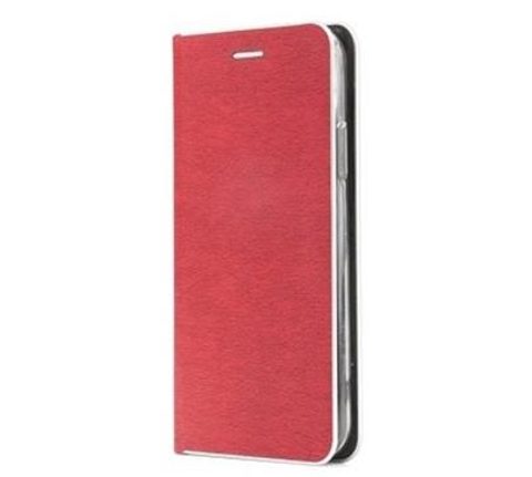 Puzdro / obal pre iPhone 12 Pro/12 Max červený - Luna Book