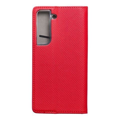 Puzdro / obal pre Samsung Galaxy S22 červený - kniha Smart Case Book