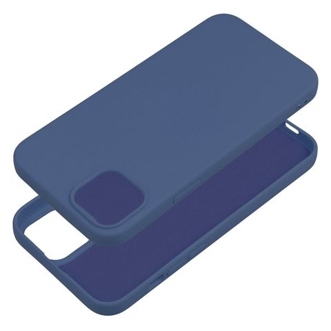 Obal / kryt na Apple iPhone 14 Plus ( 6.7 ) modré - Forcell SILICONE
