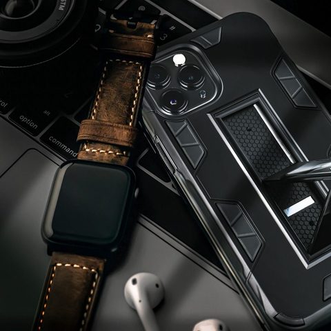 Védőborító Samsung A72 LTE fekete - Forcell Defender