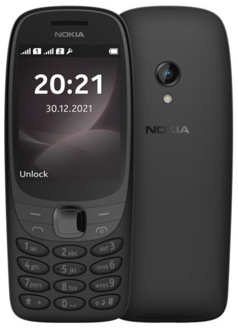 Nokia 6310 (2021) Dual SIM - Fekete