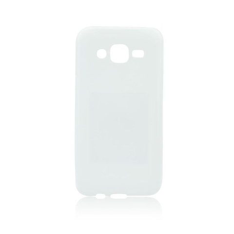 Obal / kryt pre Samsung Galaxy J5 biely - Jelly Case Flash